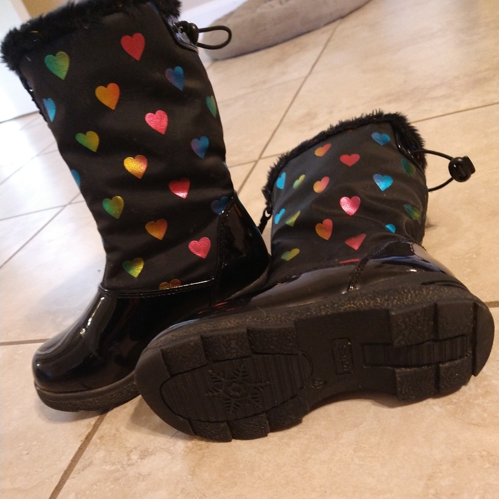 Girls winter snow boots